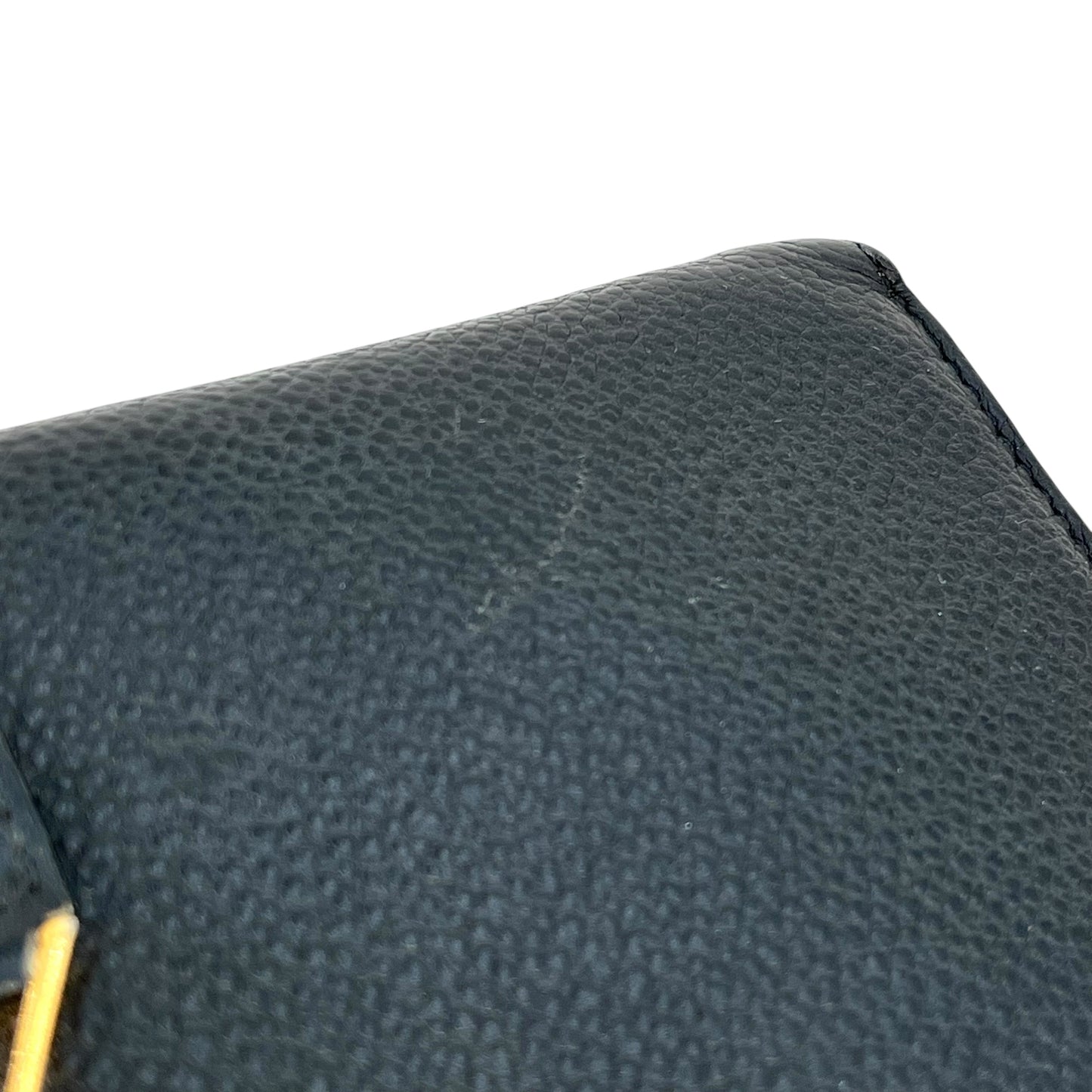 Saint Laurent YSL logo leather Round zip wallet