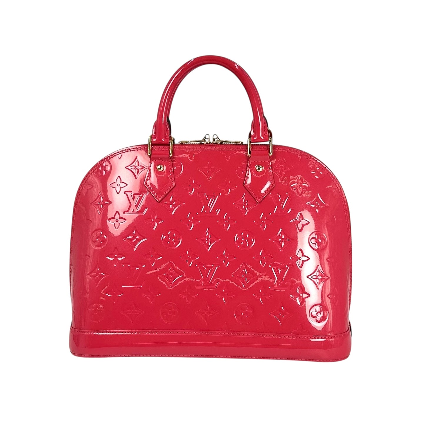 Louis Vuitton Vernis Alma PM Hand Bag - Pink