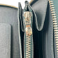 Louis Vuitton Epi Zippy Organizer Long Wallet - Black Blue