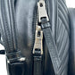 PRADA Diagramme Leather Backpack - Black