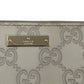 GUCCI Round Zipper Long Wallet - Beige