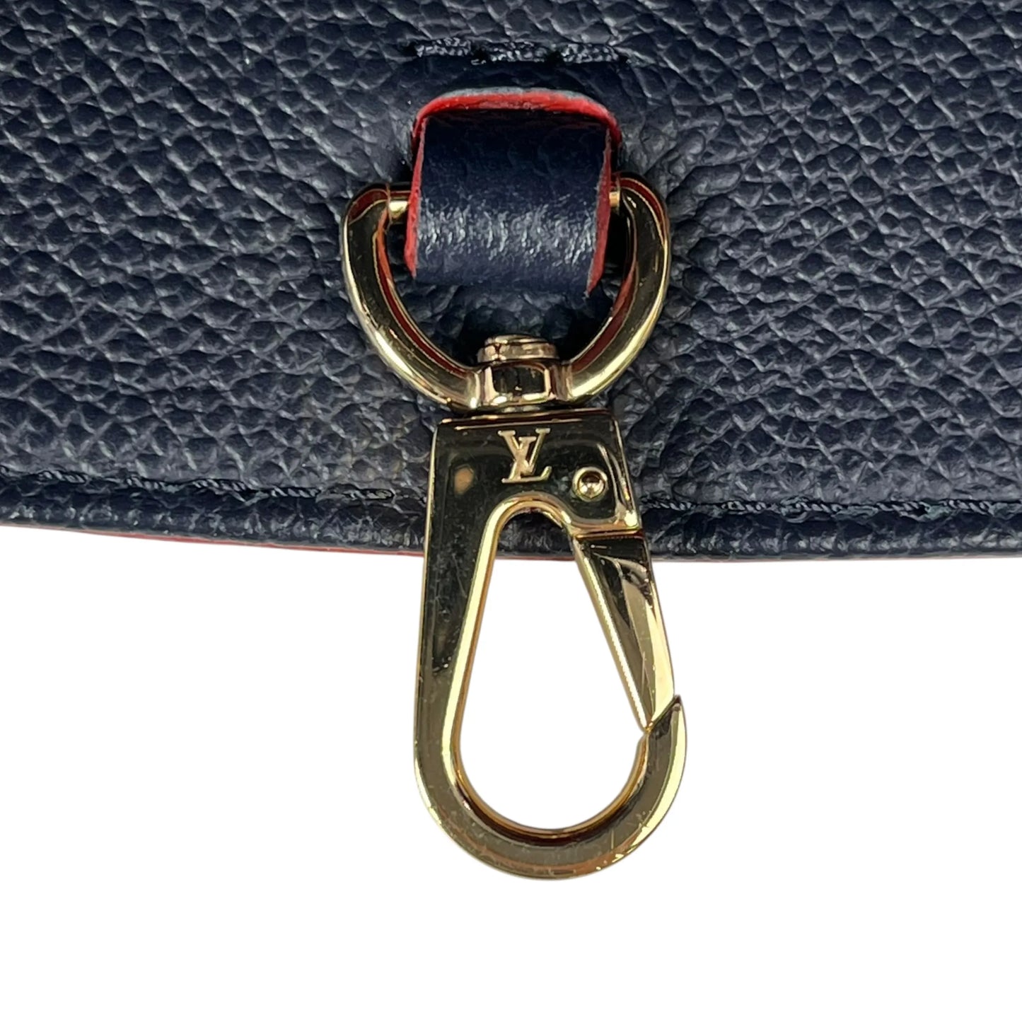 Louis Vuitton Monogram Empreinte Montaigne BB Hand Bag - Navy