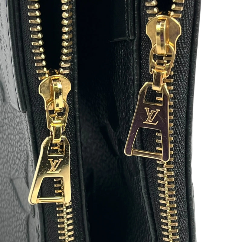 Louis Vuitton Monogram Empreinte Multi Pochette Hand Bag - Black