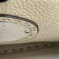 FENDI Peekaboo Leather Hand Bag Shoulder Bag - Gray