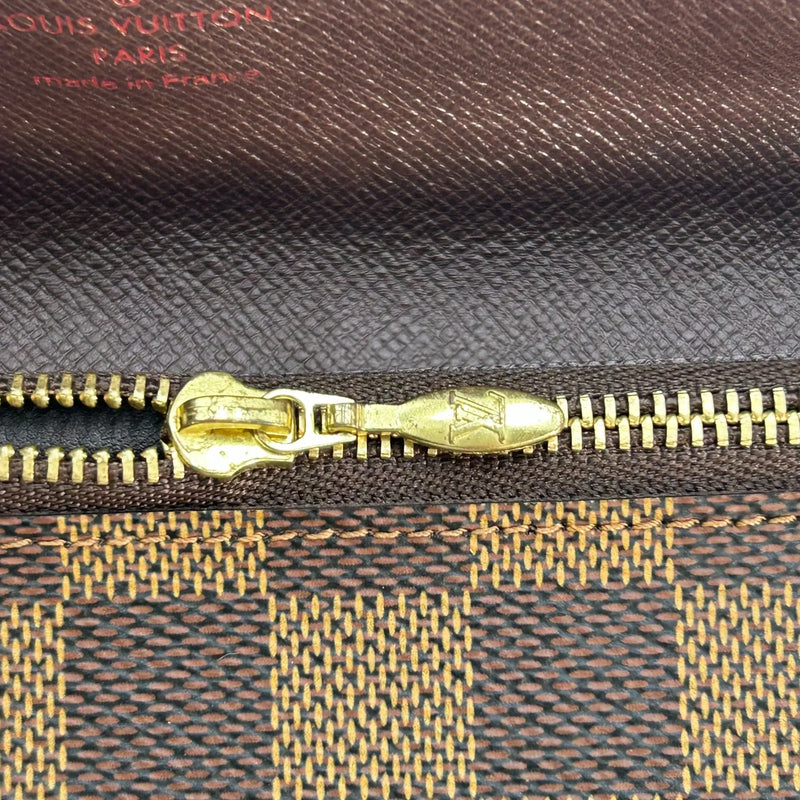 Louis Vuitton Damier Portefeuille Accordion Long Wallet - Brown