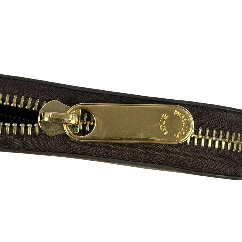 LOUIS VUITTON Monogram Reverse Zippy Long Wallet - Brown