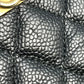 CHANEL Caviarskin Boy Double Zip Around Chain Wallet - Black