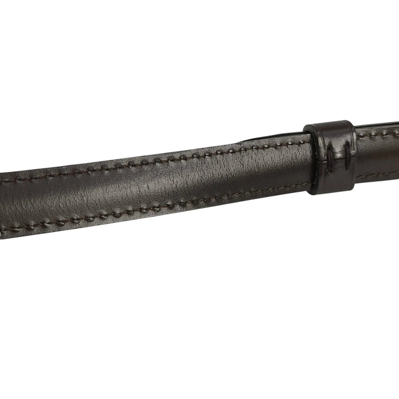 LOUIS VUITTON Leather Shoulder Strap - Darkbrown - 34941