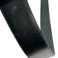 GUCCI Guccissima GG Logo Leather Belt - Black 