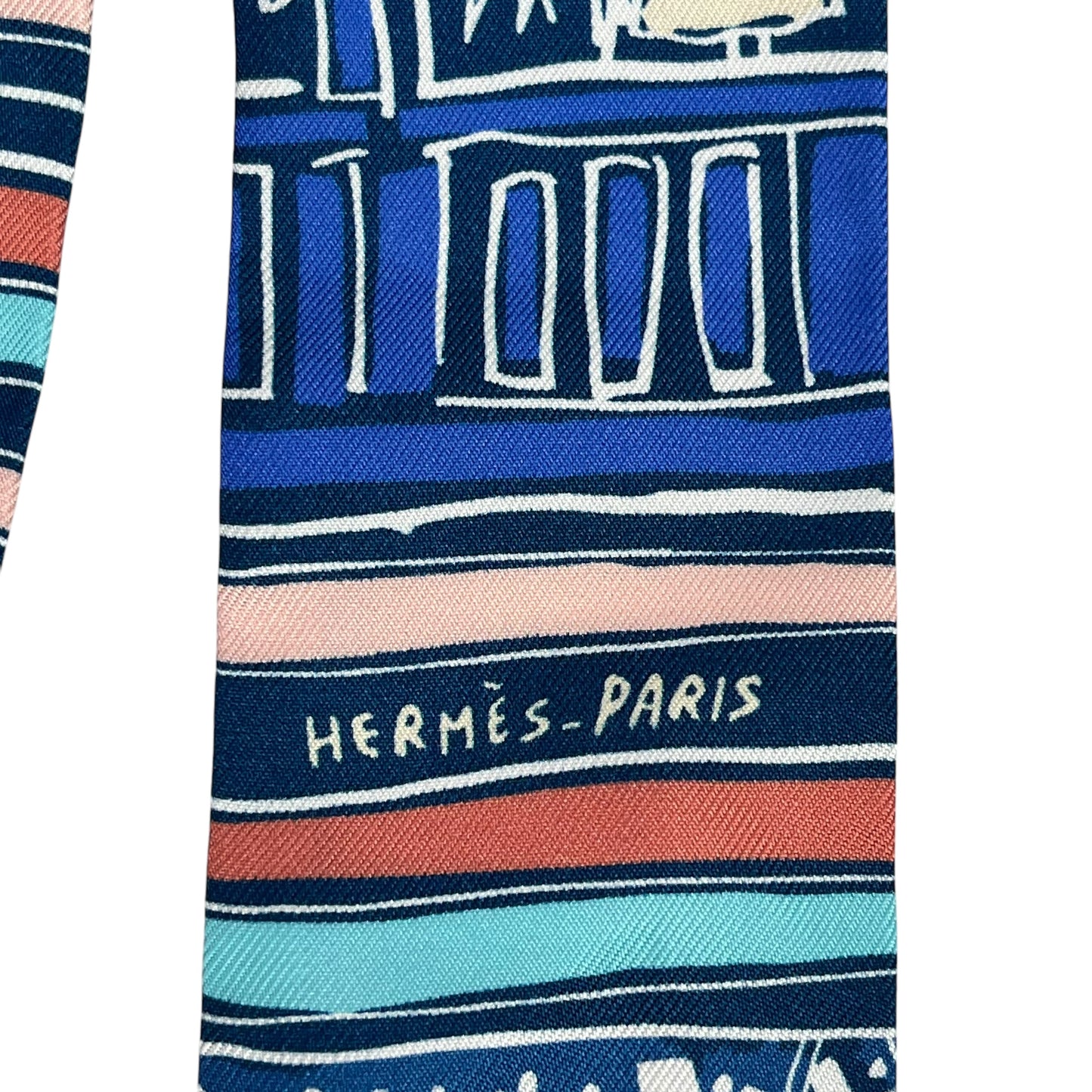 HERMES Twilly Rayures D`Ete Blue