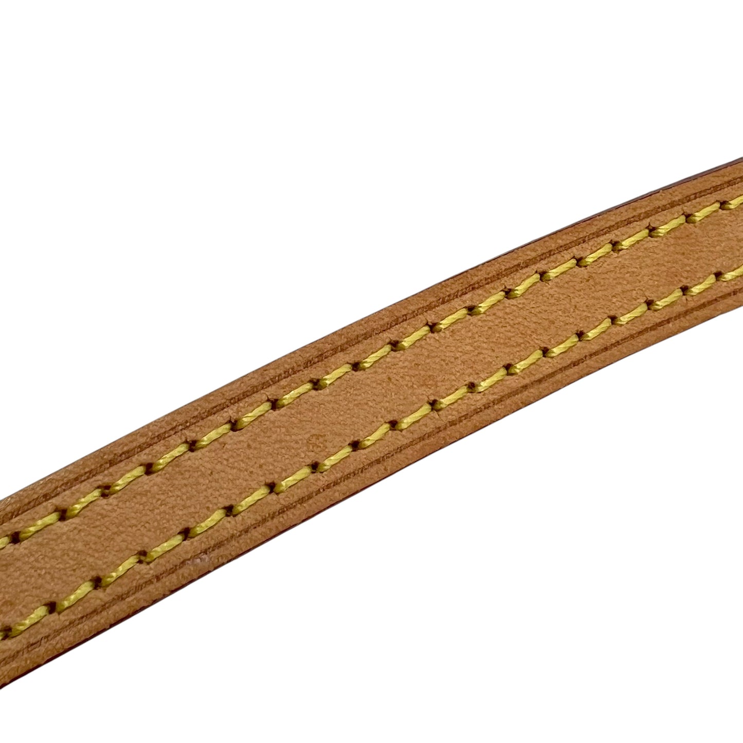 Louis Vuitton Brown Cowhide Leather Strap