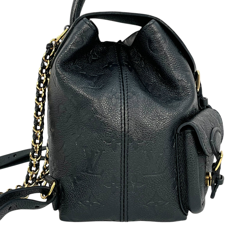 Louis Vuitton Monogram Empreinte Backpack - Black