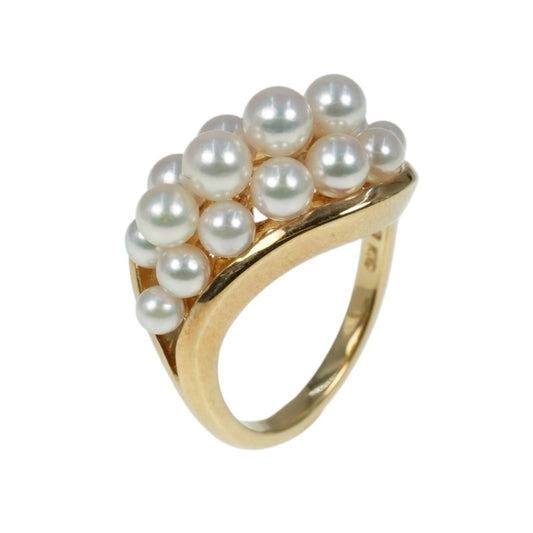 MIKIMOTO K18 Pearl Ring Jewelry