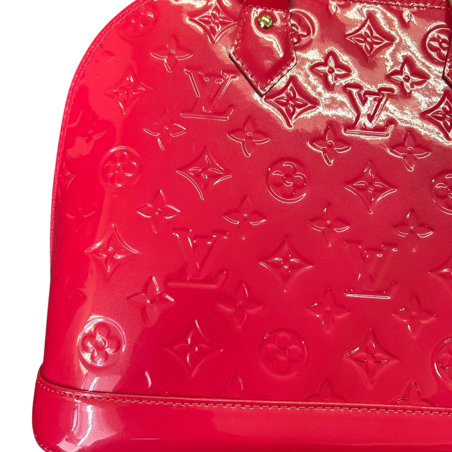 Louis Vuitton Vernis Alma PM Hand Bag - Pink