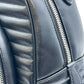 PRADA Diagramme Leather Backpack - Black