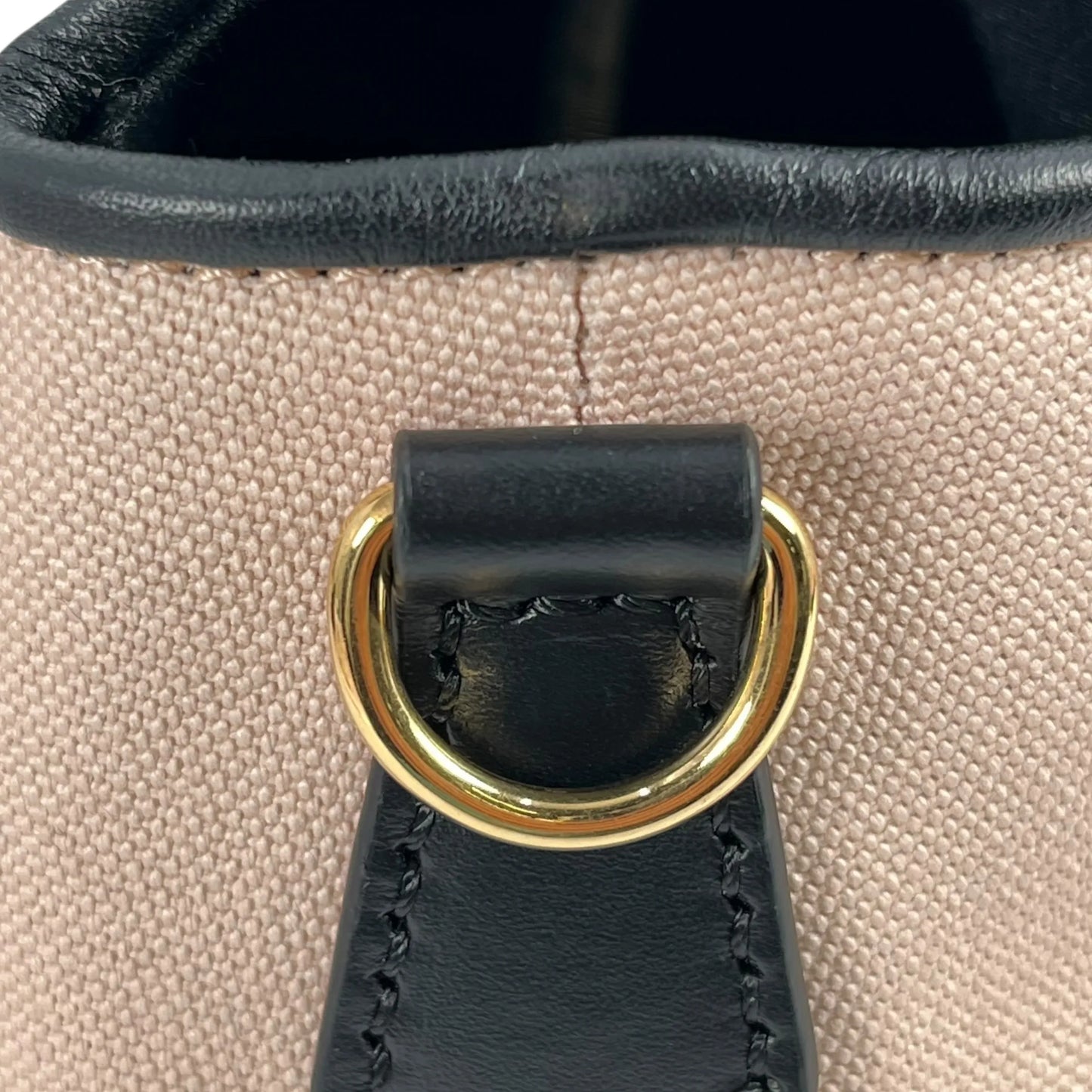 FENDI By The Way Medium Canvas × Leather Hand Bag - Pink