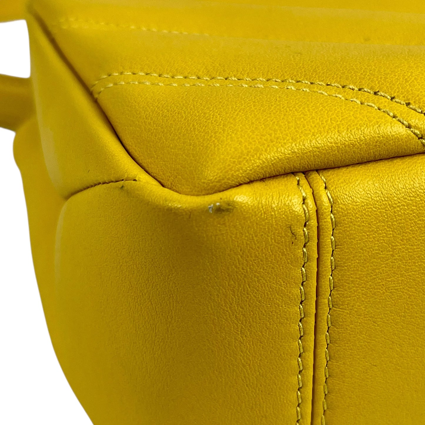 BVLGARI Serpenti Cabochon Chain Shoulder Bag - Yellow