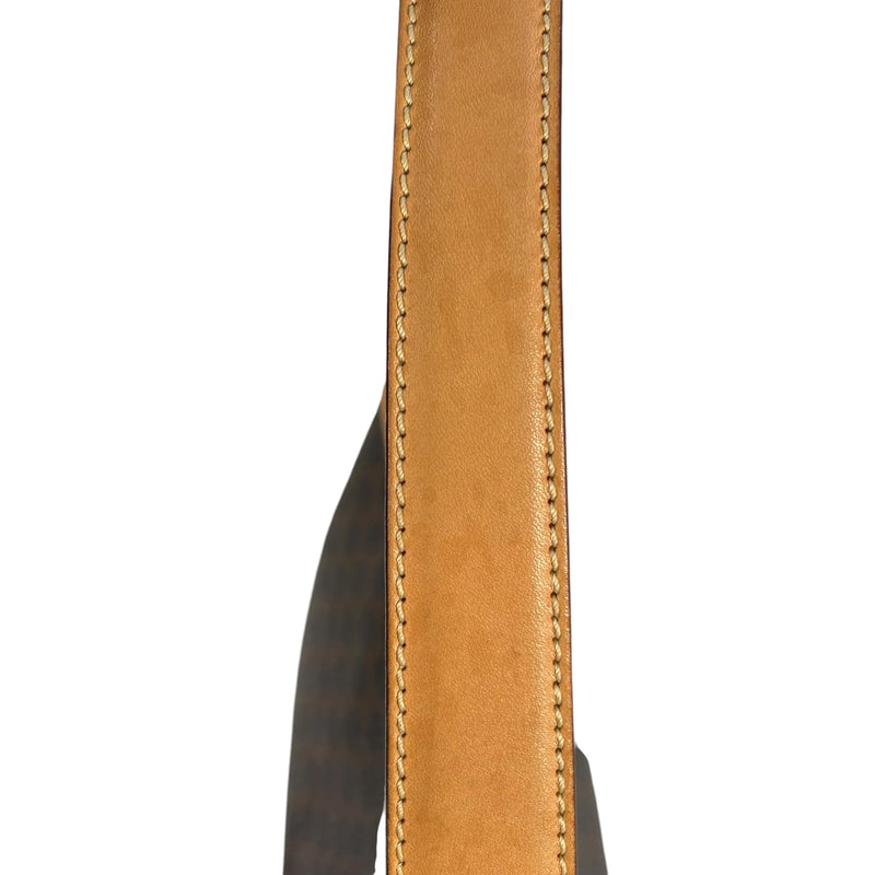 Celine Macadam PVC Canvas One Shoulder Bag Hand Bag - Brown