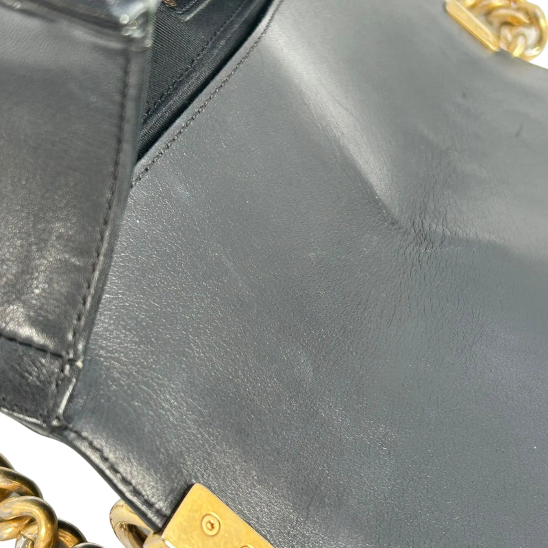 CHANEL Boy Chanel Hand Bag Shoulder Bag - Black