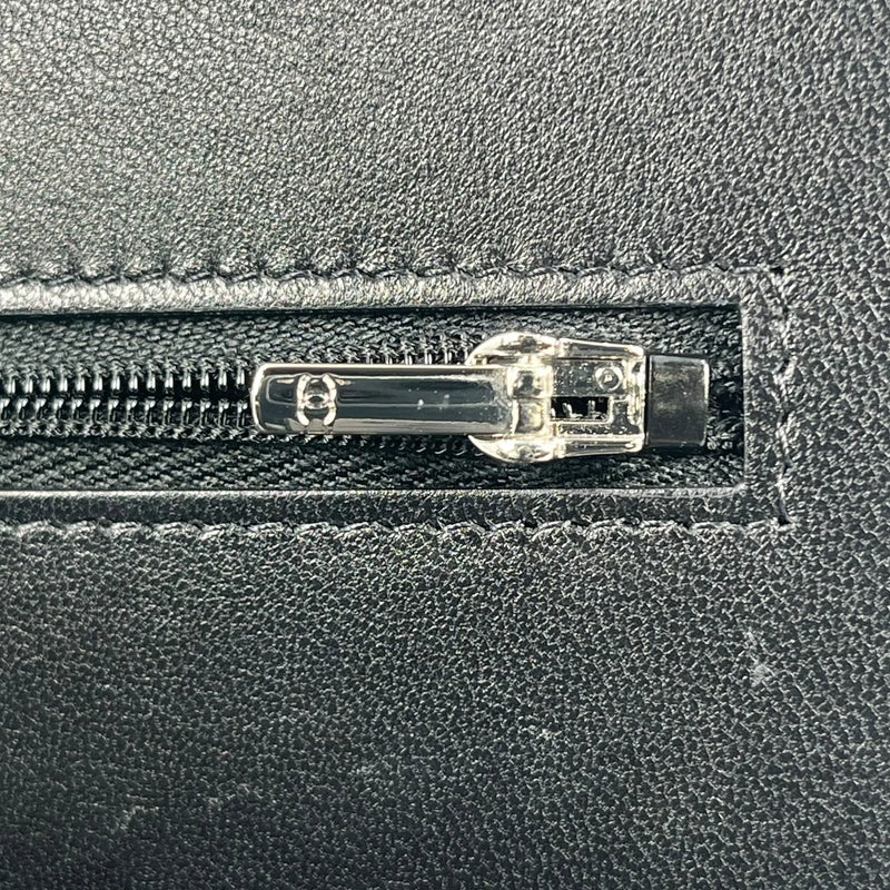 CHANEL Matelasse Lamskin Chain Wallet - Black
