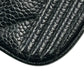 CHANEL Caviarskin Boy Double Zip Around Chain Wallet - Black