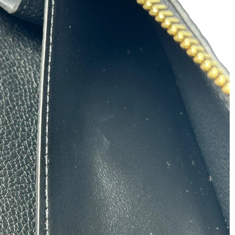 LOUIS VUITTON Portefeuille Monogram Empreinte Long Wallet - Black 