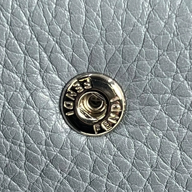 FENDI Peekaboo Continental Long Wallet - Blue 