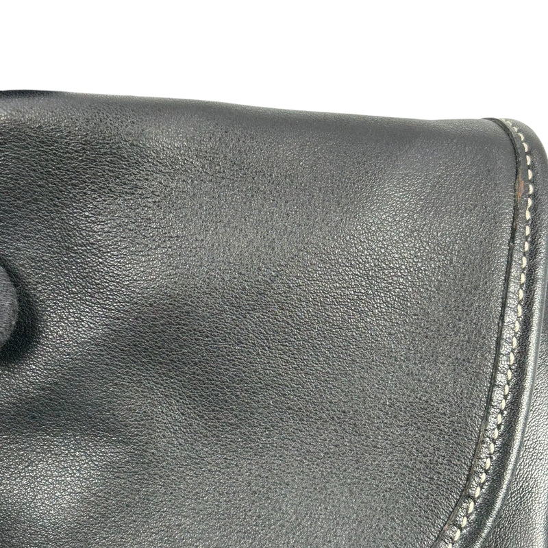 Coach ソーホー クロスボディ メッセンジャー レザー ショルダーバッグ - ブラック