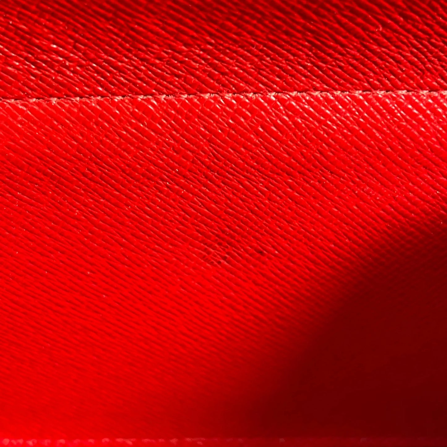 Louis Vuitton ポルトレゾール エテュイ パピエ エピレザー 三つ折り財布 コンパクトウォレット - レッド