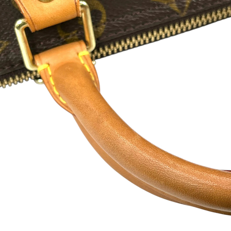 Louis Vuitton スピーディ25 モノグラム キャンバス ハンドバッグ - ブラウン