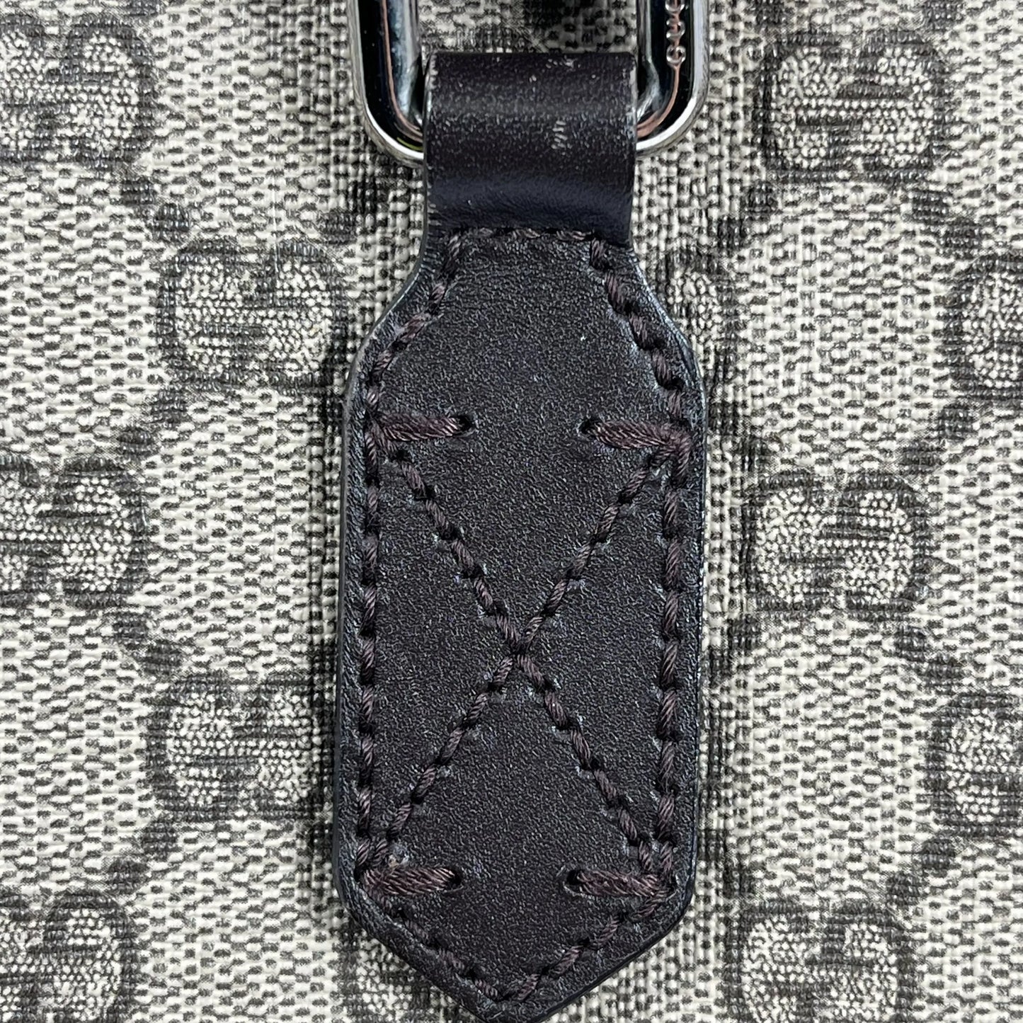 GUCCI GGスプリーム キャンバス ハンドバッグ ショルダーバッグ - ブラウン