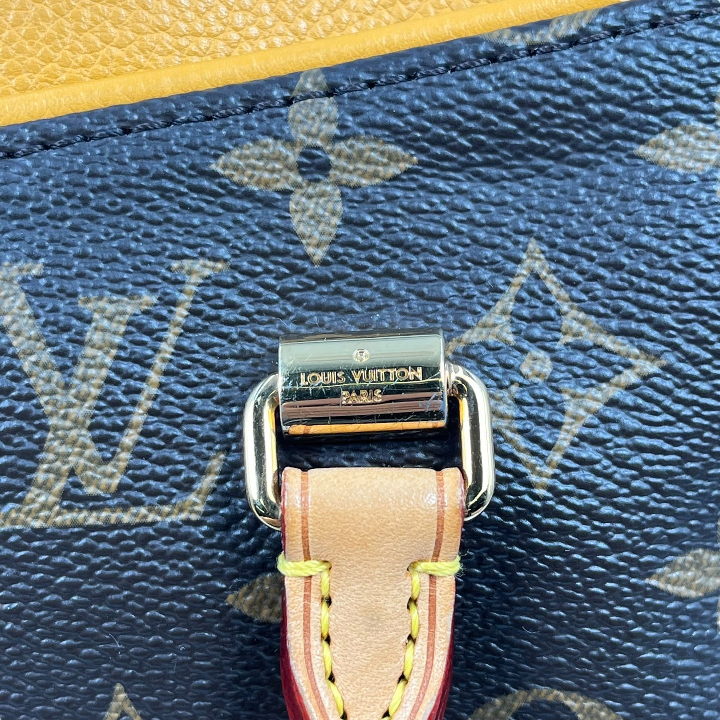 Louis Vuitton Monogram Pallas Safran 2way Hand Bag