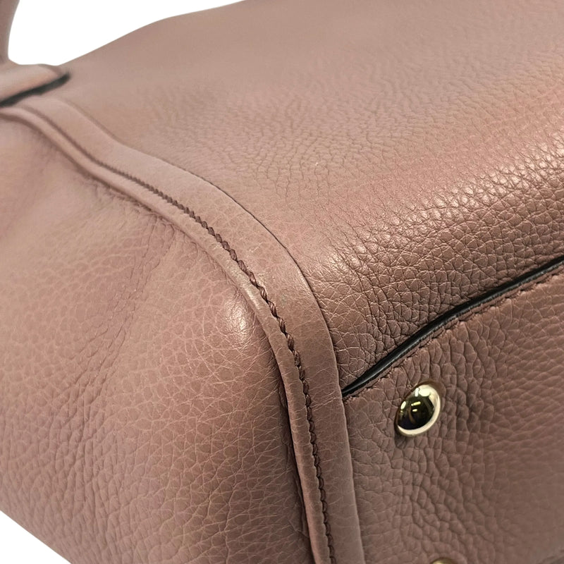 GUCCI Soho Interloking Tote Bag Shoulder Bag - Pink