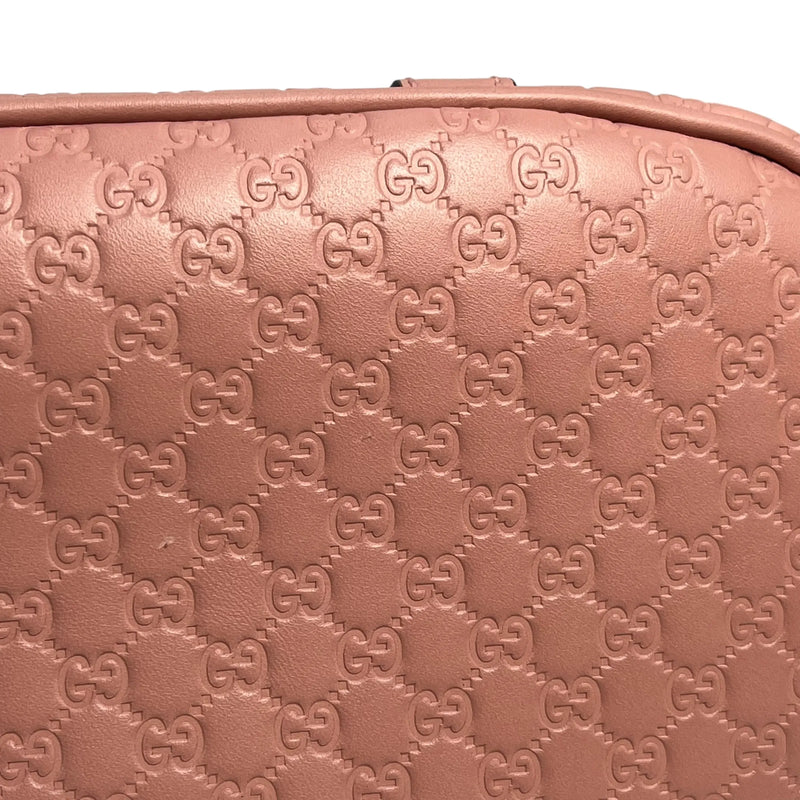 GUCCI Microssima Nice Dome Hand Bag Shoulder Bag - Pink
