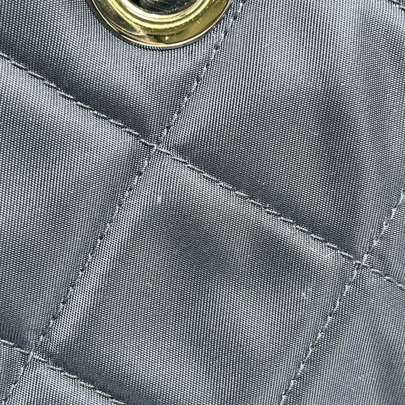 PRADA Nylon Quilting Chain Shoulder Bag - Navy