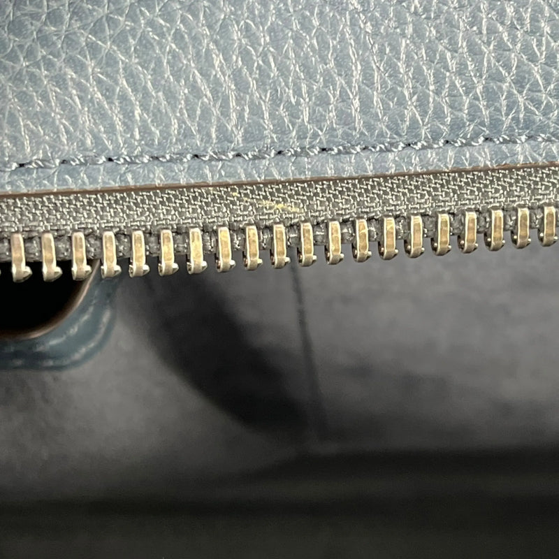 CELINE Micro Shopper Luggage Hand Bag - Navy Blue