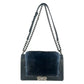 CHANEL Boy Chanel Fur Chain Shoulder Bag - Black