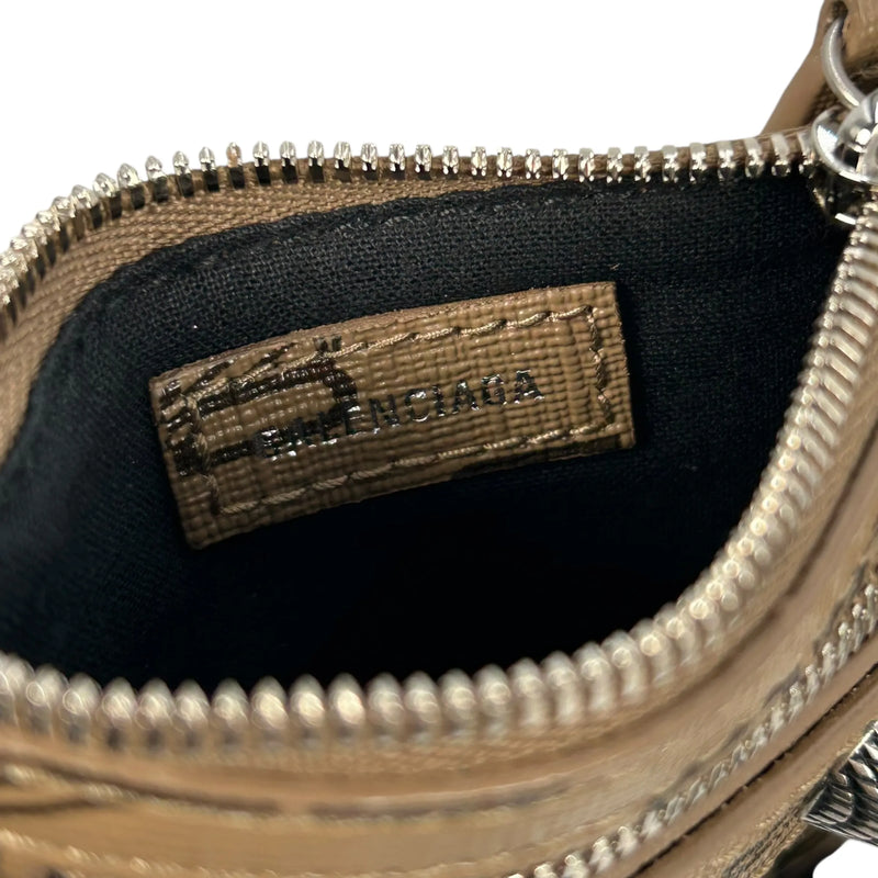 BALENCIAGA Neo Cagole City XS Hand Bag Shoulder Bag - Brown