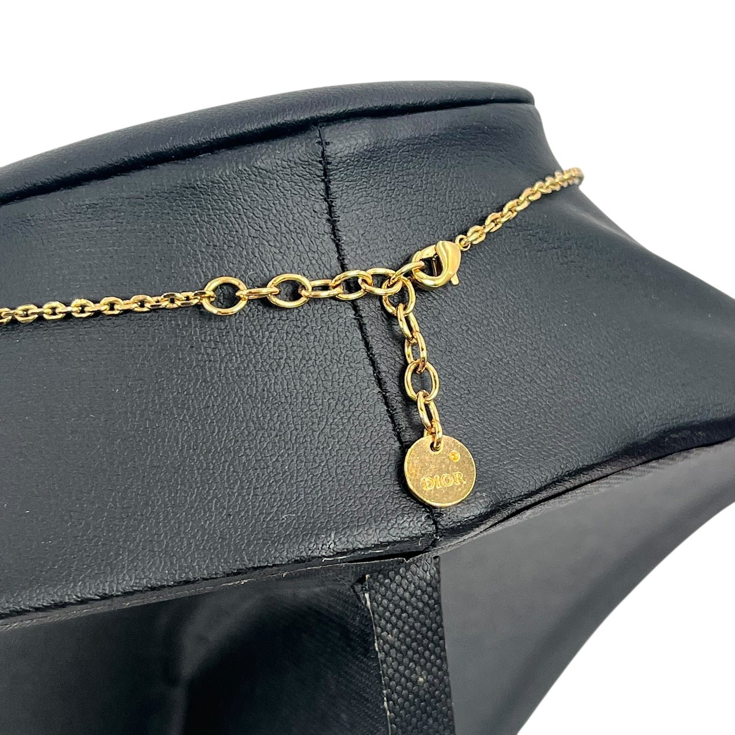Dior Petit CD Fake Pearl Necklace