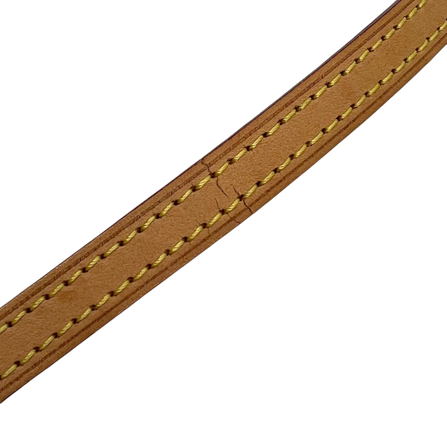 Louis Vuitton Brown Cowhide Leather Strap