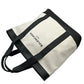 BALENCIAGA Canvas Navy Tote Bag