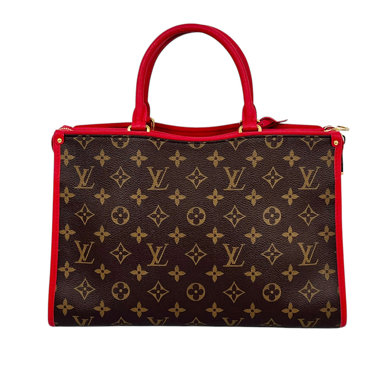 Louis Vuitton Monogram Popincourt PM Hand Bag Shoulder Bag - Red