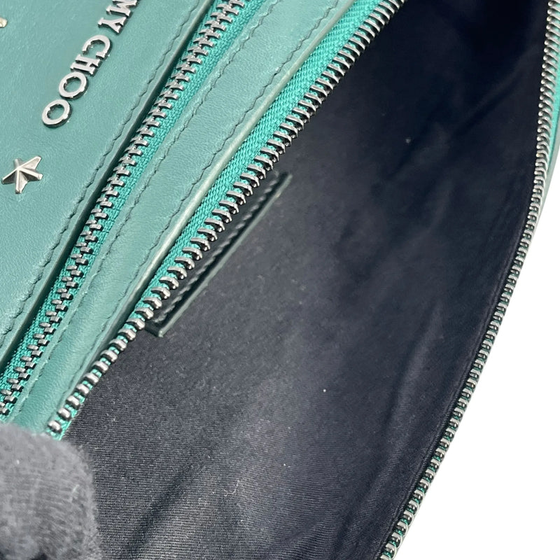 JIMMY CHOO Oscar Star Studs Body Bag - Khaki