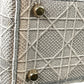 Christian Dior Lady Dior D Lite Hand Bag Shoulder Bag - Gray