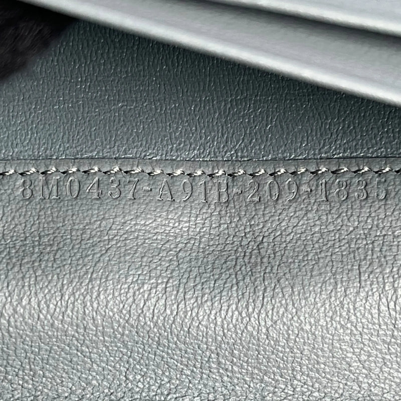 FENDI Peekaboo Continental Long Wallet - Blue 