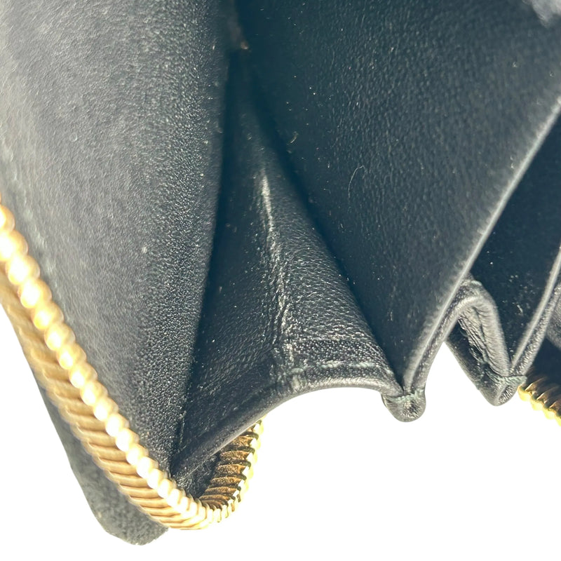 GUCCI グッチシマ GGパターン レザー コインケース - ブラック