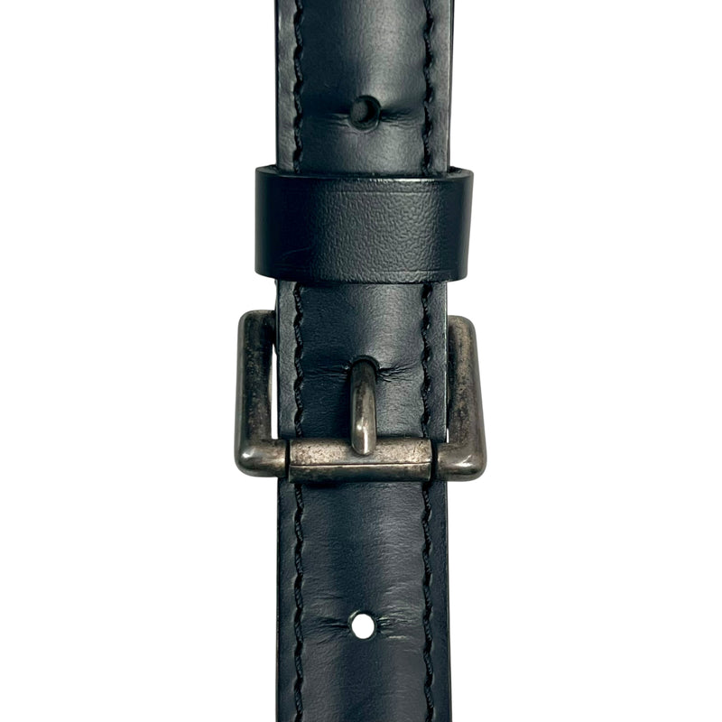 Louis Vuitton Black Leather Strap