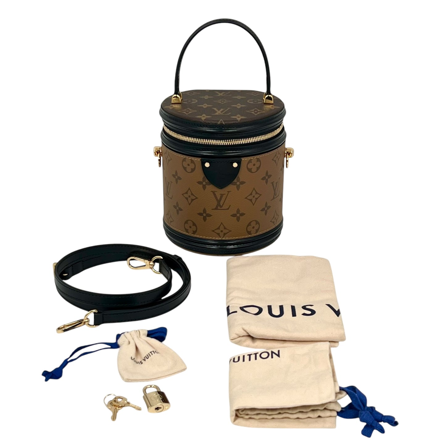 Louis Vuitton Monogram Reverse Canvas Cannes Crossbody Bag