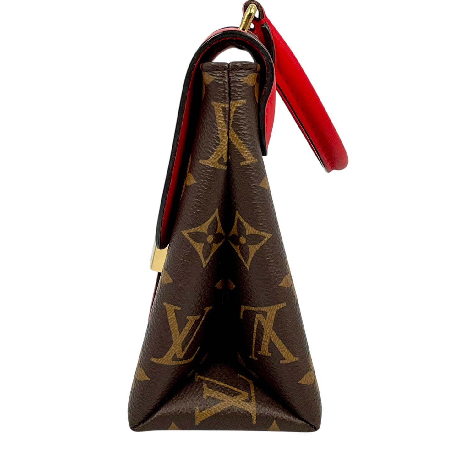 Louis Vuitton Lock BB Hand Bag Shoulder Bag - Red