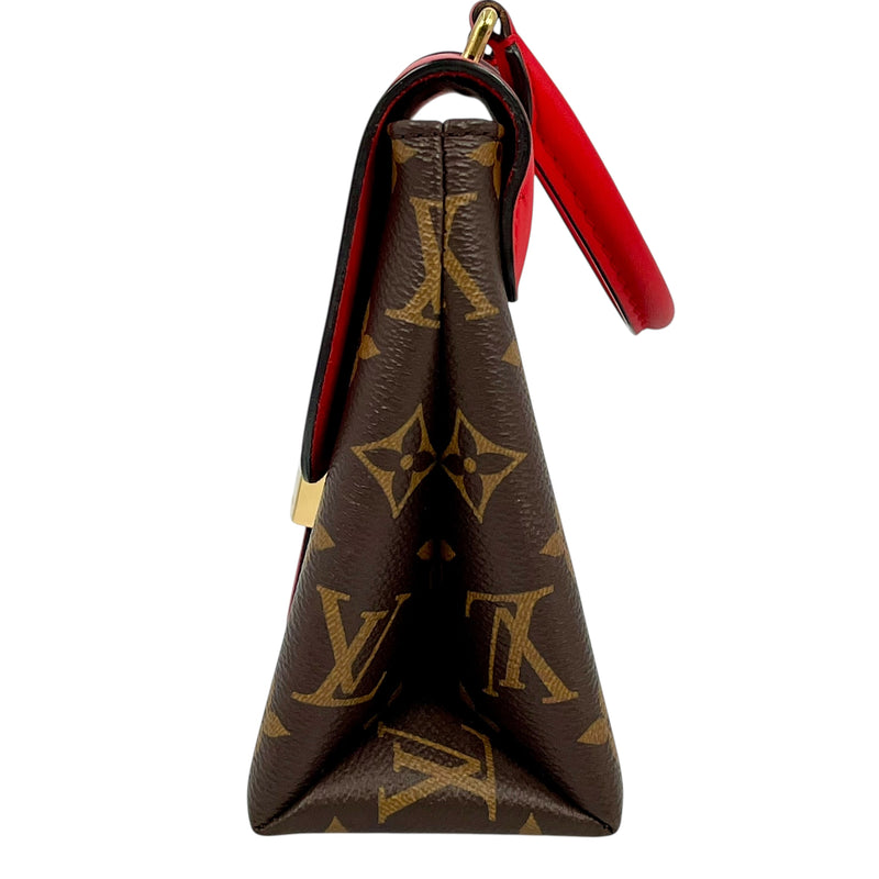 Louis Vuitton Lock BB Hand Bag Shoulder Bag - Red